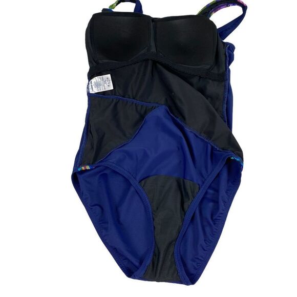 Lands' End one-Piece Tank Style Swimsuit size 8 - Picture 6 of 8